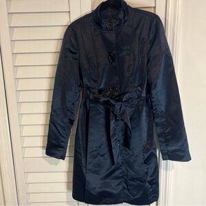 Michael Kors Navy Trench Coat